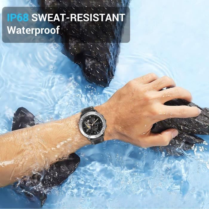 CatShin Montre Connect e Homme Smartwatch Femmes Bracelet Connect