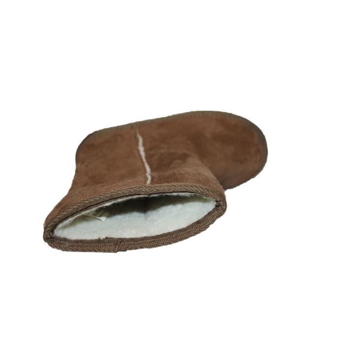 Bottes Esquimaux Fourr es Marque Marron Fille Enfant