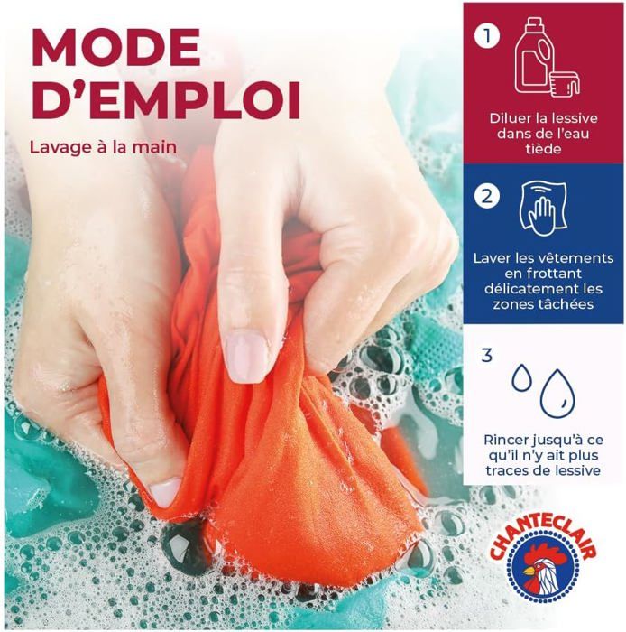 Lessive Chanteclair Chanteclair - Lessive Liquide Concentrées Marseille, Ultra Détachantes ...