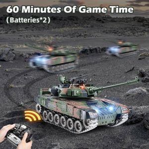 Chars RC grand format - Modèles durables et télécommandés pour enfants