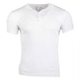 Tee shirt mc theo d Homme BLAGGIO - Blanc - Manches courtes - Homme-0