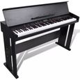 Piano électronique-Piano numérique avec 88 touches et support 132,5 x 39 x 77,5 cm-0