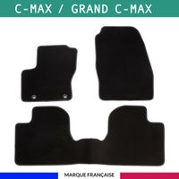 Tapis de voiture - Sur Mesure pour C-MAX (2010 à 2012) - 3 pièces - Tapis de sol antidérapant pour automobile