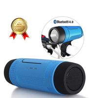 Haut-parleur stéréo multifonctionnel étanche LCC®S1 - HIGH-TECH & BIEN-ETRE - Bluetooth - Bleu