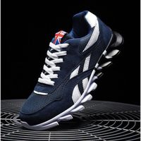 Chaussures de course - ECELEN - Printemps Nouveau Blade Sneakers - Bleu2 - Hommes - Léger et respirant