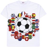 Enfants Filles Garçons Soccer Équipe T Shirt Football Coupe Monde 2022 Pays participants Équipes Drapeaux T Shirt 5-13