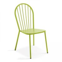 Chaise d'intérieur - Oviala - Honfleur - Vert - Ac