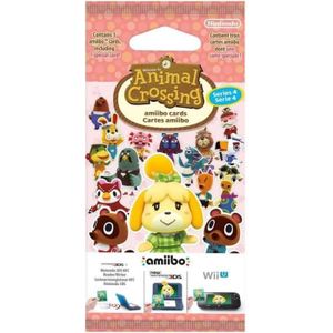 CARTE DE JEU Cartes Amiibo - Animal Crossing Série 4 • Contient
