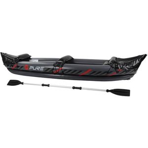 KAYAK Kayak Pure4fun Xplorer - 2 places - Noir - Non gonflable - Charge max 160kg