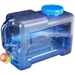Réservoir D'eau Avec Robinet - Conteneur De Stockage Urgence 29,5x21,3x25cm