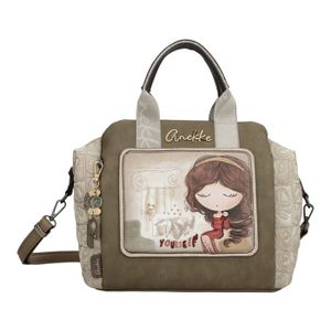 Sac Bandoulière Brodé Floral - 35x23 Cm - Coton - Neuf Avec étiquettes