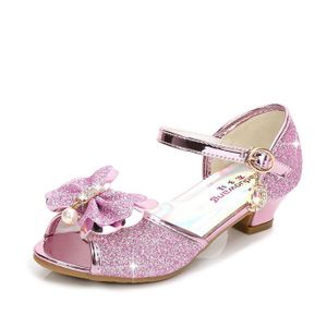 Couronne Princesse Chaussures Princesse Bleues Pour Filles De 4 à 6 Ans