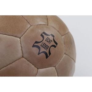 MEDECINE BALL Médecine-ball en cuir Tanga Sports - Orange - Mixte - Multisport