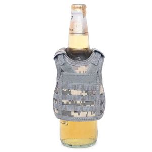 Lisolateur De Refroidisseur De Bouteille De Bière De Soude De Barre De Mini Gilet Militaire Peut Couvrir Rt2978