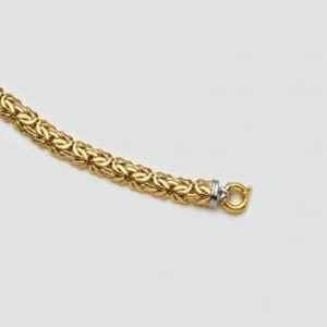 Bracelet Maille Royale Femme en Or Jaune 18 Carats - Achat / Vente bracelet  - gourmette Bracelet Maille Royale Femm Femme Adulte Or jaune Doré - Cd