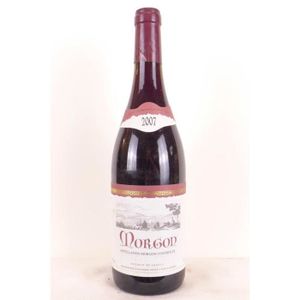 VIN ROUGE morgon pierre vincent  rouge 2007 - beaujolais