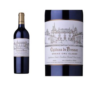 VIN ROUGE Château De Pressac 2017 Saint-Emilion Grand Cru - 