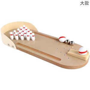 Portable Mini-Ordinateur de bureau boule de bowling Board Jeu Interactif Jouet Accessoire pour enfants