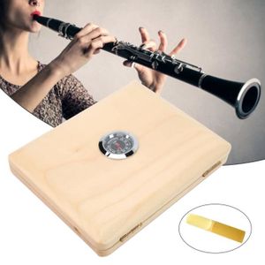 Accessoires de clarinette Etui en simili cuir pour clarinette Portable pratique pour les débutants en clarinette pour les voyages 