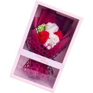 Fleurs stabilisées 1 Jeu Bouquet De Roses Cadeau De Noel Décor Romant