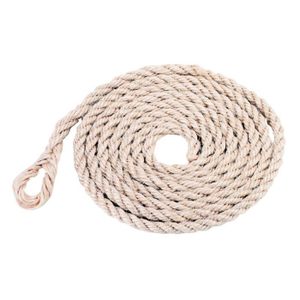 LONGE - LICOL Longe/corde sisal torsadé avec petite boucle Kerbl - beige - 320 cm