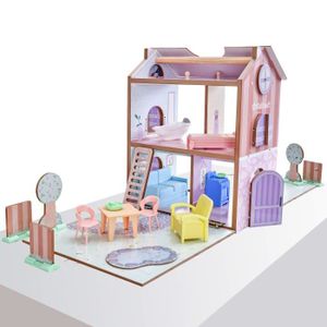 MAISON POUPÉE KidKraft - Maison de poupées Play & Store Cottage 