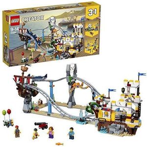 ASSEMBLAGE CONSTRUCTION LEGO -   Creator - Les montagnes russes des pirates - 31084 - Jeu de Construction