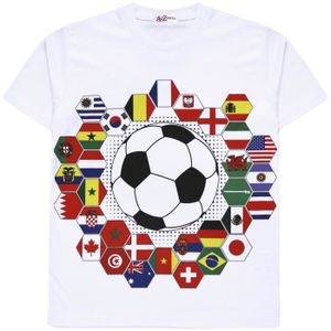 MAILLOT DE FOOTBALL - T-SHIRT DE FOOTBALL - POLO DE FOOTBALL Enfants Filles Garçons Soccer Équipe T Shirt Footb