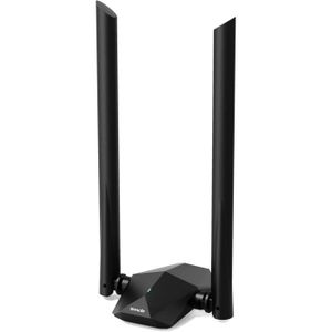 CLE WIFI - 3G U18a Adaptateur USB 3.0 Wi-FI - Clé WiFi 6 AX1800 - Dongle Wi-FI avec Antennes 5dBi à Gain Elevé Double Bande - MU-MIMO - A24