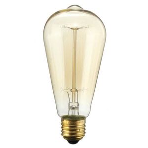 AMPOULE - LED Ampoule Edision x6 TEMPSA Incandescent Bulb - ST64 Retro - E27 - 220V - 60W - Blanc chaud
