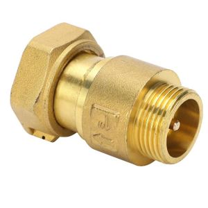 Clapet anti-Retour /à Bille en Laiton Clapet anti-Retour Filet/é en Laiton Unidirectionnel G1 // 2 Clapet anti-Retour Pour Eau Diesel