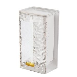 Distributeur De Mouchoirs Mural Avec Serrure - Grande Capacité 200 Feuilles - Pour Toilettes Ou Bureau
