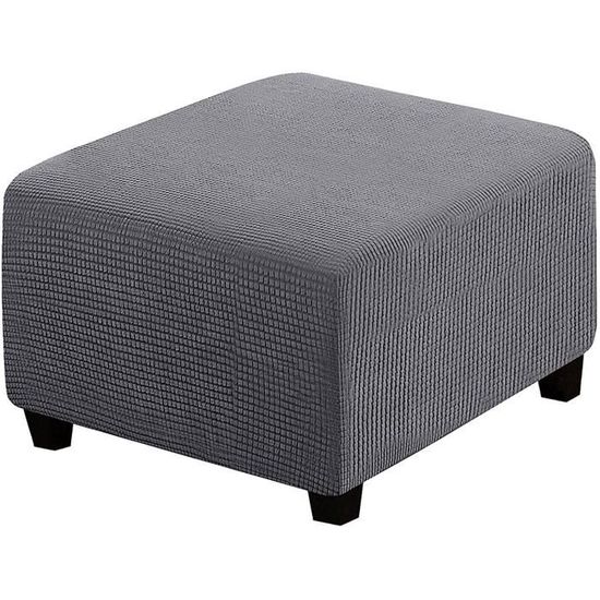 Housse De Pouf Carrée Extensible Pour Pouf Carré - 40 X 40/45 X 45/50 X