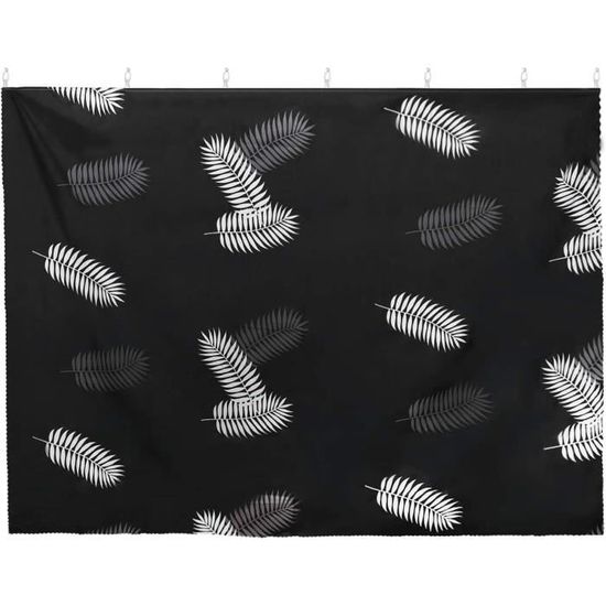 Rideau Lit Mezzanine 1.35x2m Occultant Enfant Tenture Cabane Superposé Mi-Hauteur Tente