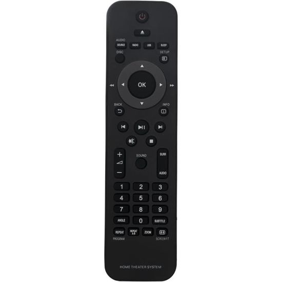 Philips Home Theater System Remote 996510001263 HTS3151 HTS6500 HTS6600 HTS3544