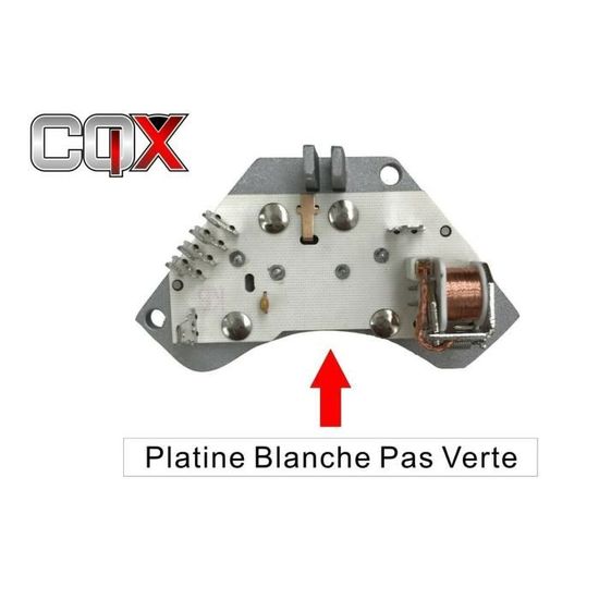 HZTWFC Résistance Moteur Ventilateur Chauffage - Compatible Peugeot 106 405 406