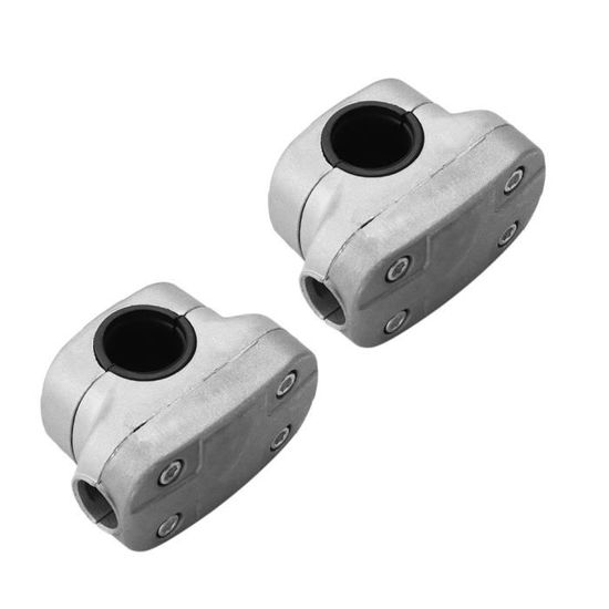 Pince De Support Pour Poignée De Débroussailleuse 26/28 Mm - Alliage Aluminium, Fixation Guidon