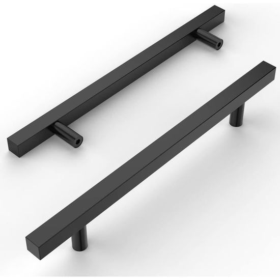 Kit De 4 Poignées De Porte Extérieures Noires Brillantes Pour Chevrolet Silverado & GMC Sierra (2014-2019) - Remplacement Direct