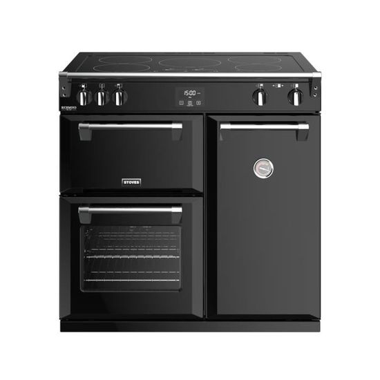 Stoves Richmond S900 EI DeLuxe, Range cooker, Noir, Rotatif, En haut