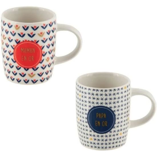 Lot De 2 Tasses à Café 'His And Hers' Neuves - Idée Cadeau Couple