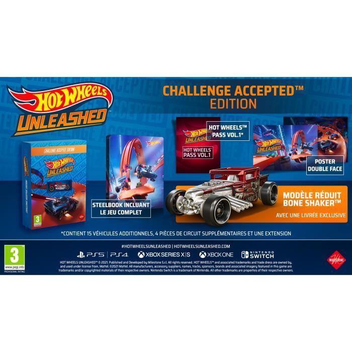 Milestone Hot Wheels Unleashed - Challenge Accepted Edition Jeu PS4