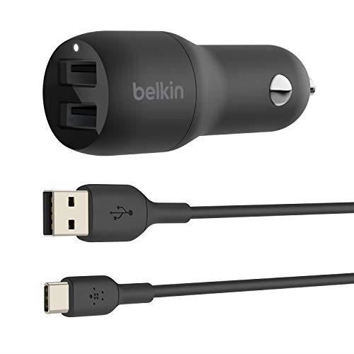 BELKIN - chargeur voiture - DUAL USBA CAR CHARG 1M