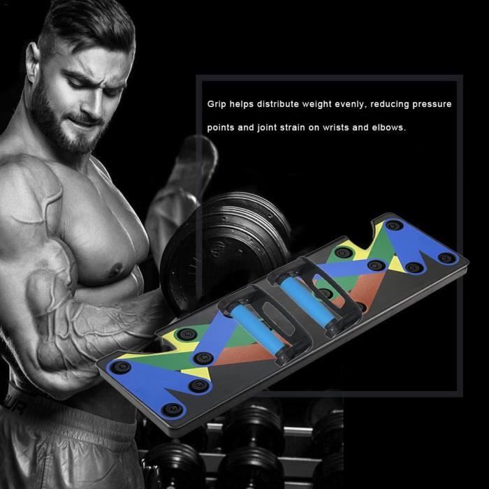 Multi-function push-up board support plate bracket male fitness equipment training chest arm muscles