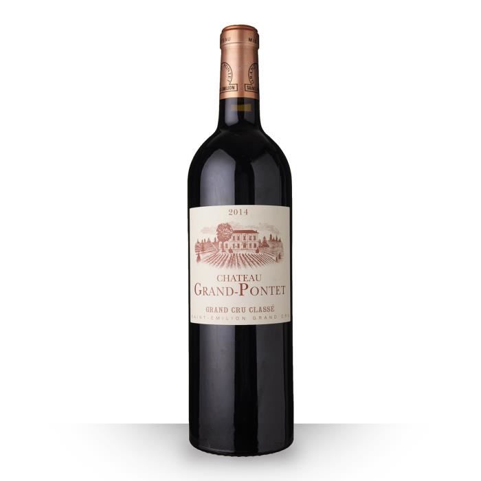 Château Grand-Pontet 2014 Rouge 75cl AOC Saint-Emilion Grand Cru - Vin Rouge