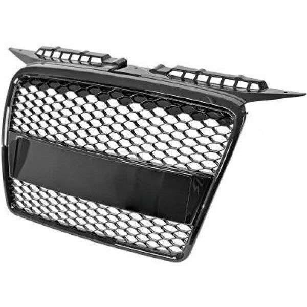 Calandre avant ABS Audi A3 8P 2005 a 2008 Noir Look RS-38609868