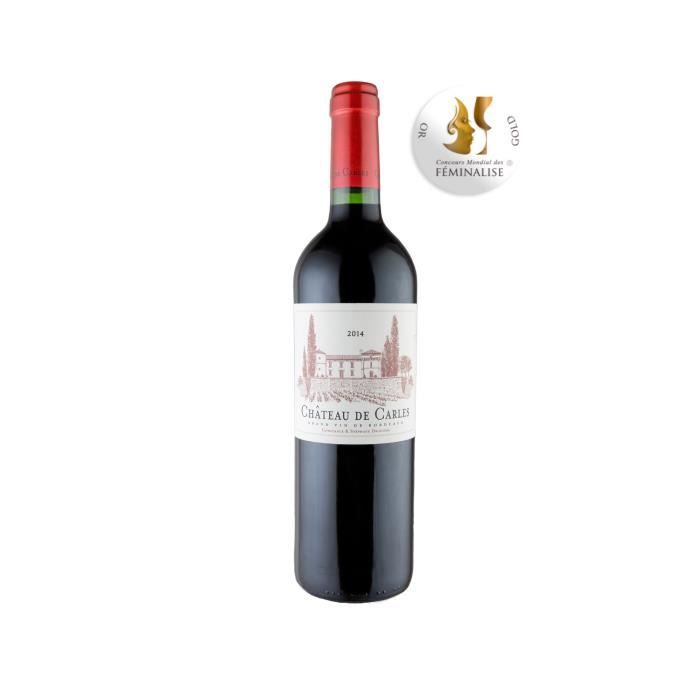Château de Carles - 2014 - Fronsac - Bordeaux - Vin rouge - Bouteille (75cl)