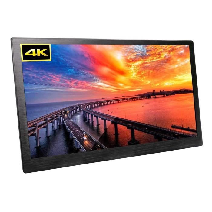 Écrans PC 15,6 Pouces 4K HDR Moniteur UPERFECT IPS 3200x1800 Écran de Jeu Mini HDMI pour PS3 - PS4 - X Box-Raspberry Pi- 998