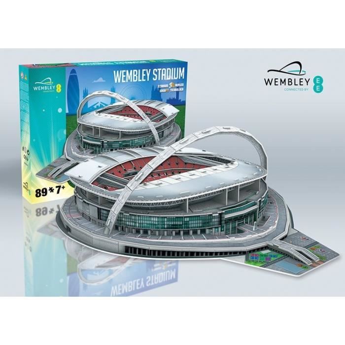 Nanostad Jeu de puzzle 3D 89 pcs England Wembley Stadium