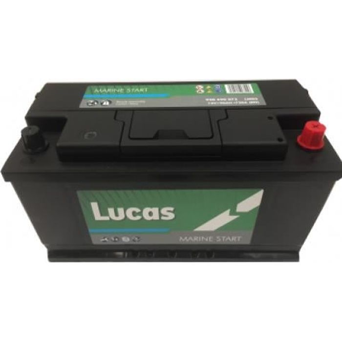 Batterie de démarrage Loisirs/Camping-cars Lucas Marine Starter L5 LM05 12V 90Ah / 720A