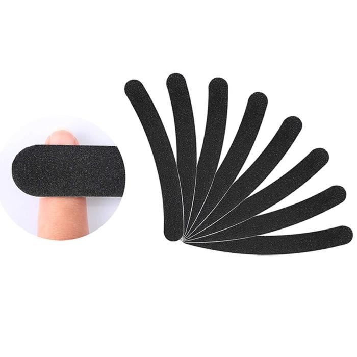 Lime À Ongles, 20 Pièces Limes À Ongles Professionnelles Limes À Ongles Double, Limes À Ongles Courbes, Pour Maison Et Salon
